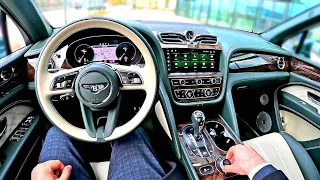 2024 Bentley Bentayga Long version [ 550hp V8 First Edition EWB ] | POV Test Drive