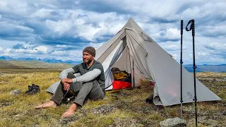 Алтай. Долгий путь на Алахинское озеро. Рыбалка в Кара-Алахе. Часть2