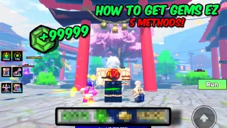 How to get GEMS EZ in Anime Last Stand! 5 Methods to get Gems the EZ Way! (Anime Last Stand, Roblox)