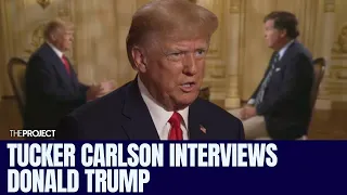 Tucker Carlson Interviews Donald Trump About His Indictment On Fox News