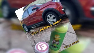 подготовка лкп к воску и наношу fireball ghost!