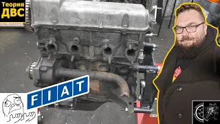 Двигатель FIAT 1.0L (156 A2.100), который нашел на металоприёмке