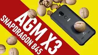 Самый мощный в мире защищенный смартфон. Обзор AGM X3 на Snapdragon 845. Играем в PUBG + краш-тест