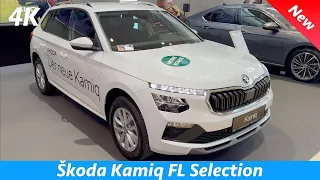 New Škoda Kamiq FL Selection 2024 FIRST look 4K (Exterior - Interior), Price