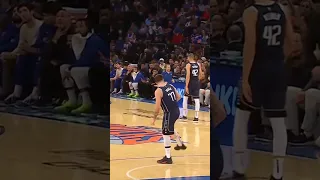 Luka shows off his Football (Soccer)skills in MSG #shorts #nbashorts