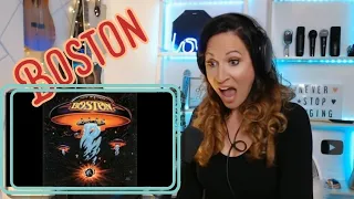 Vocal Coach Reacts - Boston - More than a feeling