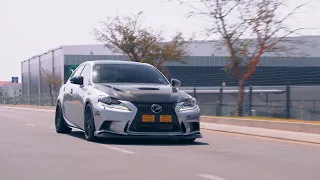 SUPERCHARGED Lexus F Sport Cinematic NIGHT | 4K