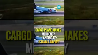 On Cam: Cargo Plane Makes Emergency Landing At Istanbul Airport