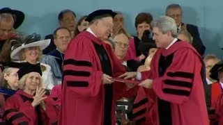 Conferring of Honorary Degrees | Harvard Commencement 2013