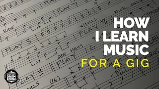 How I Learn Music For A Gig