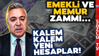 Emekli ve Memur Temmuz Zammında Yeni Tablo! Özgür Erdursun Kuruşu Kuruşuna Hesapladı