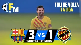 Barcelona 3  x 1  Gimnástic | Gols e Melhores Momentos | Jogo de Hoje | 12/09/20