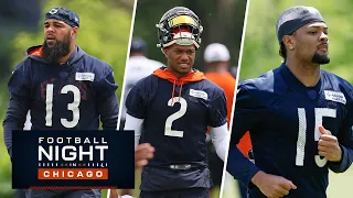 Josh Schrock: Bears WR trio 'as advertised' at minicamp