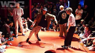 RUSH BALL vs AVID(ASATO JUN) BEST8 HIPHOP WDC 2019 World Dance Colosseum #WDC