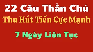 Thu Hút Tiền Cực Mạnh - 22 Câu Thần Chú Thu Hút Tiền Bạc - Thiền Thu Hút Tiền Bạc #thiền