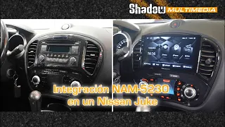 Integramos una pantalla multimedia NAM-5230 en un Nissan Juke