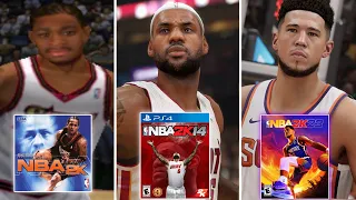 Attempting To Beat The Cover Athlete in EVERY NBA 2K Game!