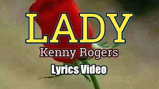 Lady (Lyrics Video) - Kenny Rogers