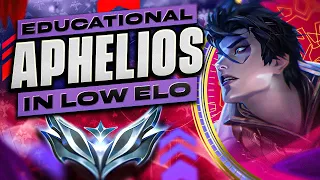 Low Elo Aphelios Guide - Aphelios ADC Gameplay Guide | League of Legends