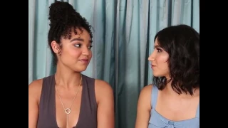 The Bold Type | Aisha Dee and Nikohl Boosheri talk about their first Kadena scene together