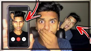 DO NOT FACETIME YOURSELF AT 3AM!! OMG I ANSWERED!! *EVIL TWIN CAME TO MY HOUSE*