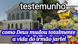 Deus mudou a vida do irmão Jarlei ancião em Erechim