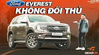 Ford Everest: gần như VÔ ĐỊCH vào lúc này nhưng vẫn phải phàn nàn một vài điểm | GearUp Flash Review