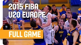 Lithuania v Ukraine - Group F - Full Game - U20 European Championship Men