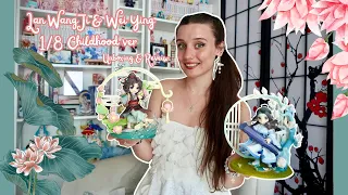 So Cute! Lan WangJi & Wei Wuxian 1/8 Childhood Ver – Anime Figure Unboxing & Review!~