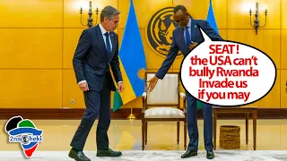 Rwanda President Fearlessly Declares the USA Can't Bully Rwanda Taunts Them to Invade