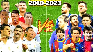 Ronaldo vs Messi (2010-2023 All career)