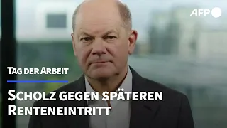 Scholz weist Forderungen nach späterem Renteneintritt zurück | AFP