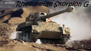 World of Tanks Replay - Rheinmetall Skorpion G, 10 kills, 8k dmg, (M) Ace Tanker