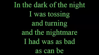 In the dark of the night - lyrics