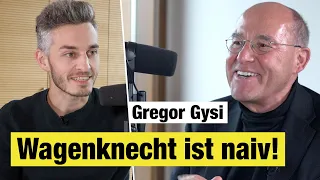 Gregor Gysi äußert sich zu Wagenknecht Partei & Israel | Interview