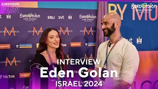 Eden Golan interview before her dress rehearsal on the Eurovision stage | Eurovisionfun