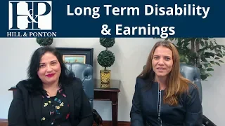 Long Term Disability Benefits and Earnings