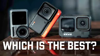 GoPro Hero9 vs Insta360 One R vs DJI Osmo Action camera comparison review