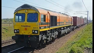 GEML Freight Diverts and Greater Anglia - Baylham 20/04/2019