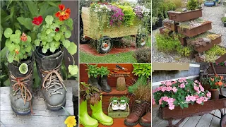 65+repurposed garden planters inexpensive ideas for indoor outdoor gardens