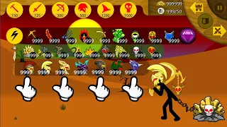 Stick War Legacy | MOD 9999 HEAD AVATAR ITEMS VS FINAL BOSS | Stick War Legacy Fight | KasubukTQ