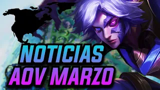 NOTICIAS AOV: NUEVO TORNEO OFICIAL EN MARZO Y MÁS INVERSIÓN | ARENA OF VALOR | ROV  Liên Quân Mobile