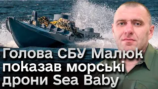 🔴 Вони в небезпеці! Голова СБУ Малюк про морські дрони Sea Baby та знищення флоту Росії