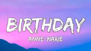 Anne-Marie - Birthday [Acoustic] (Lyrics)