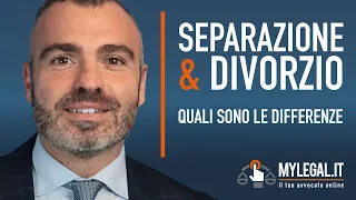 SEPARAZIONE e DIVORZIO - Quali sono le DIFFERENZE? - Avvocato risponde