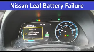 Nissan Leaf Battery Failure Part 1- 2020 Leaf S Plus Gen 2.