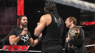 Dean Ambrose feiert den Gewinn des WWE World Heavyweight Championtitels: Raw, 20. Juni 2016