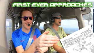 First Time Doing Instrument Approaches| C172