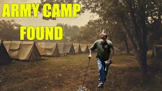 Metal Detecting Abandoned Army Camp from 1898! (Rough RIders)