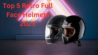 Top 5 Retro Full Face Helmets 2023